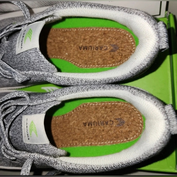 [SOLD] nisex Cariuma Knit Stone Gray Comfortable Skater Sneaker Shoe W 10, M 8.5 - Picture 6 of 8